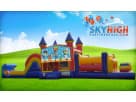 Renta de obstacle course Toy Story con tobogán en Austin — ideal para fiestas en Kyle con capacidad para múltiples niños.
