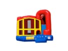 Perfect for League City kids' parties, this Roblox 4in1 combo bounce house rental in Houston features a wet or dry slide