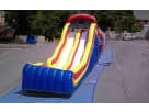 Perfect for Pflugerville parties, this 60ft obstacle course rental in Austin features dual-lane slides, pop-ups, and rock climbs