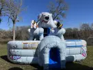 Polar Bear Arctic Plunge dual lane slide rental in Austin with racing slides — ideal for San Marcos winter parties.
