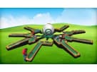 Spider-themed obstacle course rental in Dallas with interactive challenges ideal for McKinney birthday parties and events.