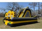 Perfect for Grand Prairie birthday parties, this bee-themed junior obstacle course rental in Dallas features a 360-degree design