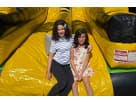 Perfect for Garland birthday parties, this Junior obstacle course rental in Dallas features a rock climb, crawl tubes, and slide
