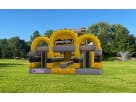 Adrenaline Rush Junior obstacle course rental in Dallas with rock climb and slide—ideal for Irving birthday parties.