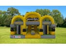 Adrenaline Rush Junior obstacle course rental in Austin with rock climb and slide, ideal for Kyle birthday parties.