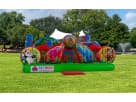 Perfect for Arlington toddler parties, this Paw Patrol bounce house rental in Dallas features colorful character designs