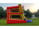 Batters Up inflatable baseball game rental in Dallas with dual batting stations, ideal for Fort Worth birthday parties