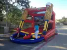 Perfect for League City birthday parties, this inflatable baseball game rental in Houston lets kids play ball with interactive