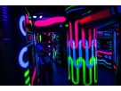 Battle Dome laser tag arena rental in Dallas with 8 laser guns, perfect for competitive team parties in Grand Prairie.