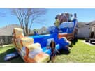 Renta de tobogán acuático Bear Camp con piscinas duales en Austin — ideal para fiestas en Cedar Park con niños de todas