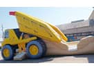 Perfect for Dallas parties, this dump truck bounce house rental features a wet or dry combo design with climbing grips