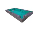 Giant Billiard Pool Table Soccer rental in Austin with interactive soccer gameplay — ideal for Buda parties.