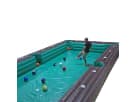Giant billiard pool table soccer interactive rental in Houston—perfect for Cypress events with kick-action gameplay.