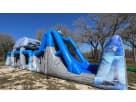 50ft Star Wars obstacle course rental in Dallas with wet or dry slide, perfect for Plano events.