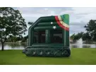 Perfect for military-themed birthday parties in Austin, this tank bounce house rental holds up to 5 children with a striking