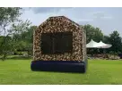 Camo Military Bounce House Moonwalk