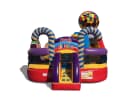 Candy Kidzone Bounce House Wet or Dry Slide