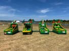 Perfect for Dallas luau parties, this tropical carnival game station rental features 4 integrated games including basketball