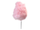Pink strawberry cotton candy supplies for 50 servings with paper cones—ideal for Houston party rentals in Pearland.