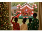 Candy Cane Christmas Jump House Rental Houston