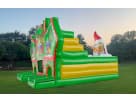 Christmas Holiday Maze inflatable obstacle course rental in Austin, ideal for Pflugerville holiday parties and winter events.