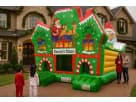 Christmas Holiday Maze bounce house rental in Dallas with obstacle course challenges, perfect for Plano holiday parties