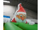 Christmas Holiday Maze inflatable obstacle course rental in Austin, perfect for San Marcos holiday parties and events.