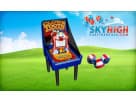 Blue and red clown teeth carnival game rental in Austin, perfect for Ring toss fun at Round Rock events.