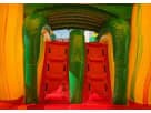 2-Lane Fiesta Bounce House Combo with dual water slides available for rental in Austin — ideal for Cedar Park birthday parties.
