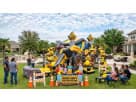 Excavator Birthday Bounce House Party Rental Moonwalks delivered to Houston, Austin, San Antonio, and Dallas, TX.