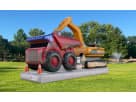 Construction Zone Obstacle Course rental in Austin with 4-person capacity, ideal for Leander birthday parties and events.
