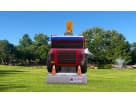 4-person Construction Zone Obstacle Course rental in Dallas with protective sun shades, ideal for Garland events.