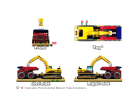 Perfect for Round Rock parties, this construction-themed obstacle course rental in Austin accommodates 4 kids with excavator