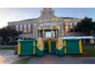 Corn maze inflatable rental in Austin with dual slides — ideal for Buda birthday parties and school events.