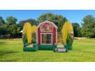 Perfect for fall festivals in Austin, this corn maze obstacle course rental features multiple activities ideal for all ages.