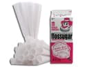 Cotton candy machine supplies for 50 servings available for rental in Houston, perfect for League City events with strawberry