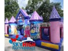 Disney Princess toddler bounce house rental in Dallas with slide — perfect for ages 2-6 parties in Garland.