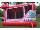 Perfect for Dallas birthday parties, this Hello Kitty bounce house rental features a kid-friendly water slide and basketball hoop