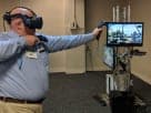 Demostración de sistema de realidad virtual con 3 auriculares para renta de eventos en Dallas — experiencia inmersiva
