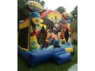 Renta de Justice League brincolín Superman en Dallas, perfecto para fiestas en McKinney con entradas duales y gráficos