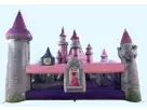Disney Princess toddler obstacle course rental in Houston with interactive climber and slide, ideal for magical birthday parties