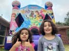 11' x 10' Disney Princess bounce house rental in Austin—perfect for small yards and San Marcos events with up to 6 kids.