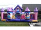 Disney Princess toddler bounce house rental in Austin with dual slides — ideal for Georgetown birthday parties.