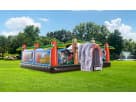 Toddler Dora & Diego obstacle course rental in Dallas with slide and multiple activity zones, ideal for Fort Worth birthday
