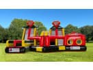 Double Rush Bounce House Obstacle Course For Rent