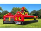 Giant Double Rush Obstacle Course Right