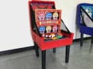 Down A Clown carnival game rental in Houston with illuminated scoring targets, ideal for interactive party entertainment