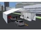 Houston, TX Drive Through Grocery Tents