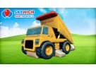 Dump truck bounce house rental in Dallas with wet/dry combo — ideal for Mesquite parties