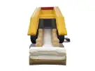 Tobogán acuático Dump Truck en renta en Houston con función mojado y seco, ideal para fiestas en Pearland.